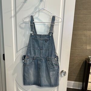 Prada Blue Denim Overall